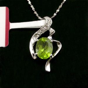 sterling silver olivine pendant ruby ring genstone jewelry amethyst earring