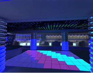 Club Staging, Dance At Arena, Building Led Dance Floor, Staging For Dancing, Arena Mosaic