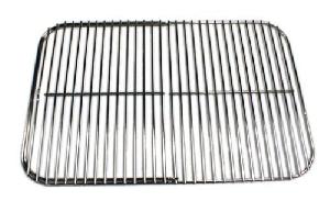 Portable Kitchen Replacement Hinged Cooking Grid And Charcoal Grate