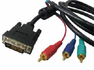 Dvi Cable Dvi24 5 Male To 3rca Male