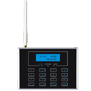 touch screen keypad gsm wireless home alarm system