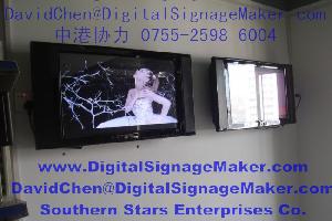 32 Inch Lcd Promotion , In Store Advertising Monitor