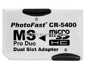 Psp And Ps3 Photofast Cr-5400 Micro Sd To Ms Pro Duo