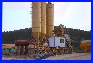 concrete mixing plant hzs50