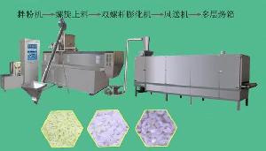 artificial rice processing line