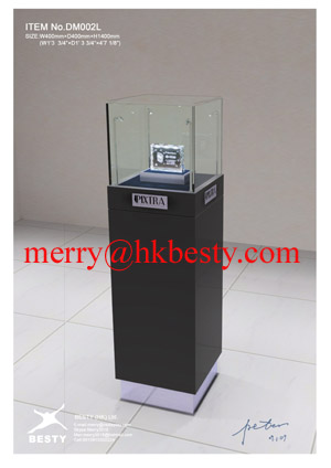 Wooded Watch Display Showcases For The Retail Store