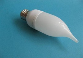 tailed led bulb replace incandescent clear frost cover