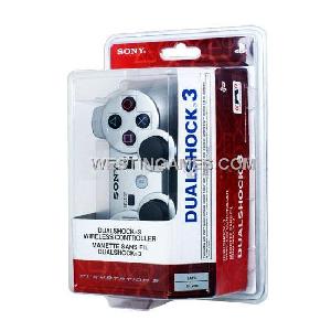 Dualshock 3 Wireless Bluetooth Sixaxis Controller Silver For Ps3