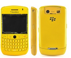 Blackberry Javelin Curve 8900 Housing Faceplate Cover Metalic Ferrari Yellow Golden Red