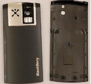 Blackberry Pearl 8100 Dark Grey Battery Cover