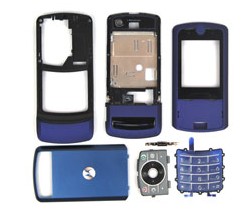 Complete Set Housing Faceplate Cover For Motorola Krzr K1 Purple