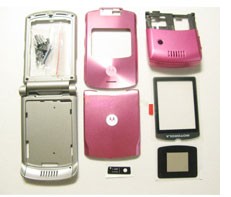 Cover For Motorola Razr V3xx Pink