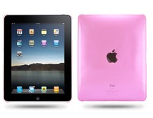 Crystal Hard Case Cover For Ipad Pink New Oem