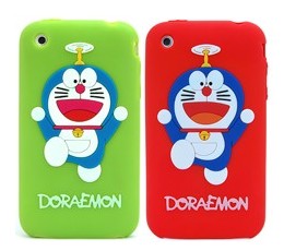 Doraemon Silicone Skin Case For Apple Iphone 3gs Iphone 3g