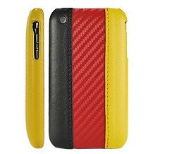 germany flag leather hard case cover apple iphone 3gs 3g