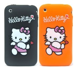 Protect Your Iphone 3g, 3gs By Hello Kitty Silicone Case