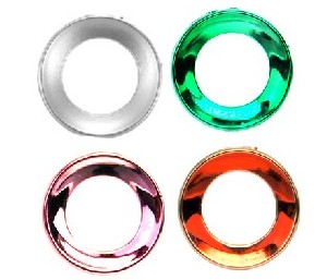 Replacement Chrome Trackball Ring