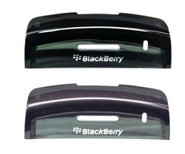 Replacement Faceplate Top Cover Metalic Dark Purple And Black For Blackberry Javelin Curve 8900