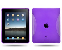 silicone skin case ipad purple