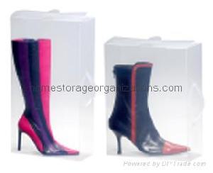 shoe box storage boots shoes container plastic bin