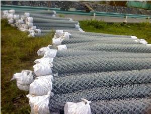 galvanized chain link fence pvc coated fences