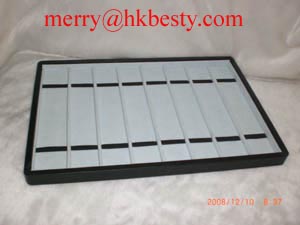 Black And White Watch Trays For Watch Displays