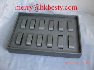 Watch Display Tray Black Holds 12 Watches New