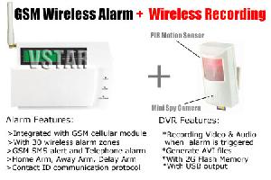 wireless motion activated video security systems