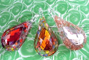 wholesale murano stone glass pendants