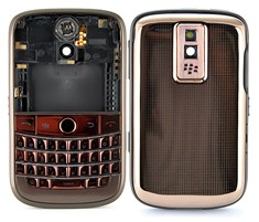 housing faceplate cover coffee matte frame copper metal blackberry bold 9000