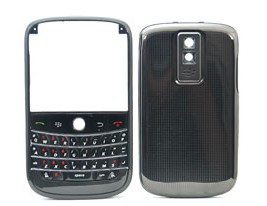 Housing Cover Keypad Black Metal For Blackberry Bold 9000