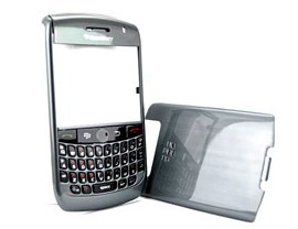 Housing Cover Keypad Metalic Grey For Blackberry Javelin Curve 8900