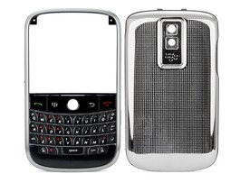 Housing Cover Keypad Oem Frame With Silver Metal For Blackberry Bold 9000