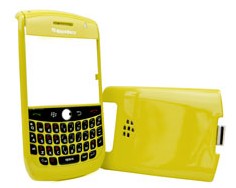 Housing Cover Keypad Yellow For Blackberry Javelin Curve 8900 New And Oem