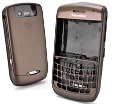 housing faceplate cover coffee blackberry javelin curve 8900