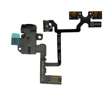 Iphone 4 Earphone Jack Power Volume Switch Flex Cable Black