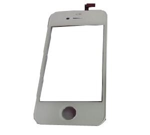 Iphone 4g Lens With Digitizer-white