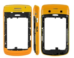 Replacement Blackberry Bold 9700 9020 Onyx Housing Middle Frame Ferrari Yellow Oem