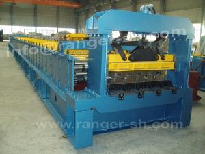 Floor Deck Forming Machine For Metal Construction