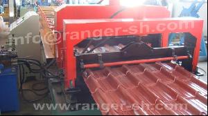 glazed tile roll forming machine metal construction