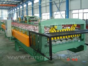 Roof Sheet Forming Machine Making Required Metal Roofing