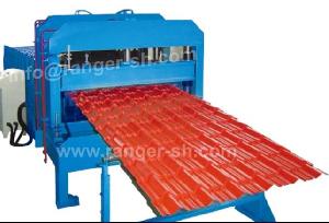 step tile forming machine steel glazed roofing