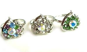 wholesale rhinestone rings