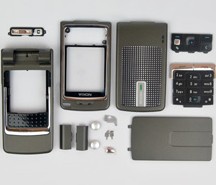 Complete Set Housing Faceplate Cover For Nokia 6260 Grey