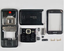 Complete Set Housing Faceplate Cover For Nokia N82 Black