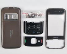 housing faceplate cover nokia n85 brown