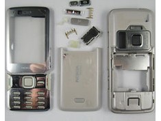 Faceplate Cover For Nokia N82 Grey