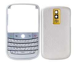 housing cover keypad pearl gold blackberry bold 9000