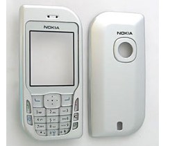 Housing Faceplate Cover For Nokia 6670 Silver