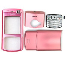 Housing Faceplate Cover For Nokia N70 Pink